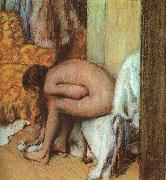 Edgar Degas Nude Woman Drying her Foot oil painting on canvas